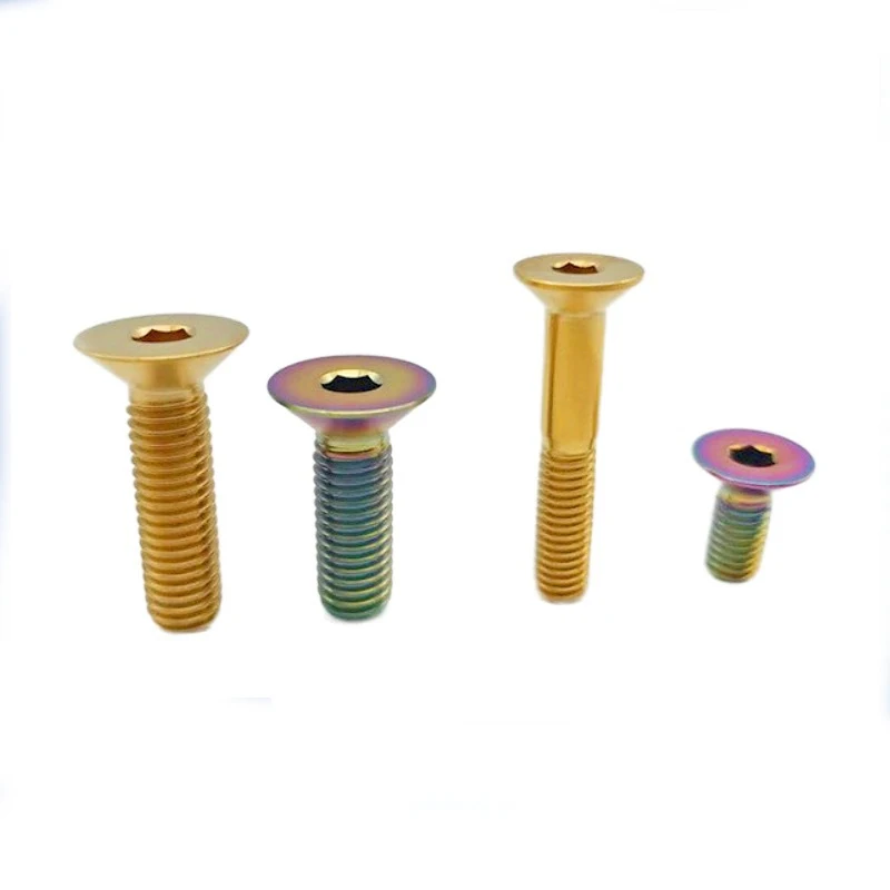 

Titanium alloy DIN7991 countersunk head socket head cap screws bolt with internal plummer