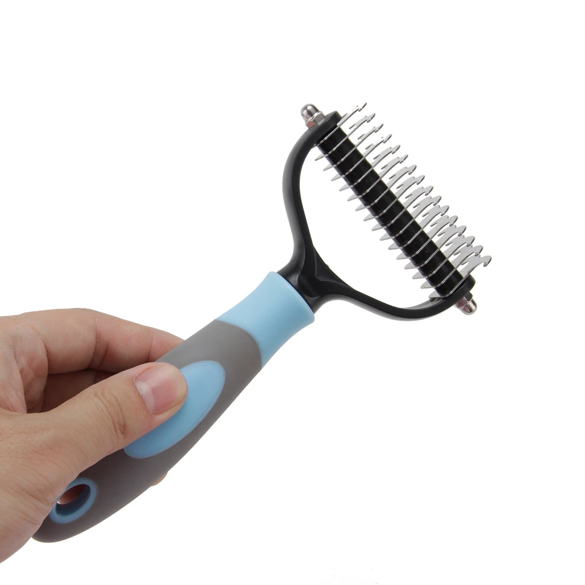 

Stainless Steel Undercoat Rake Dematting Matting Detangle Deshedding Shedding Pet Grooming Hair Remover Comb For Dogs Cats