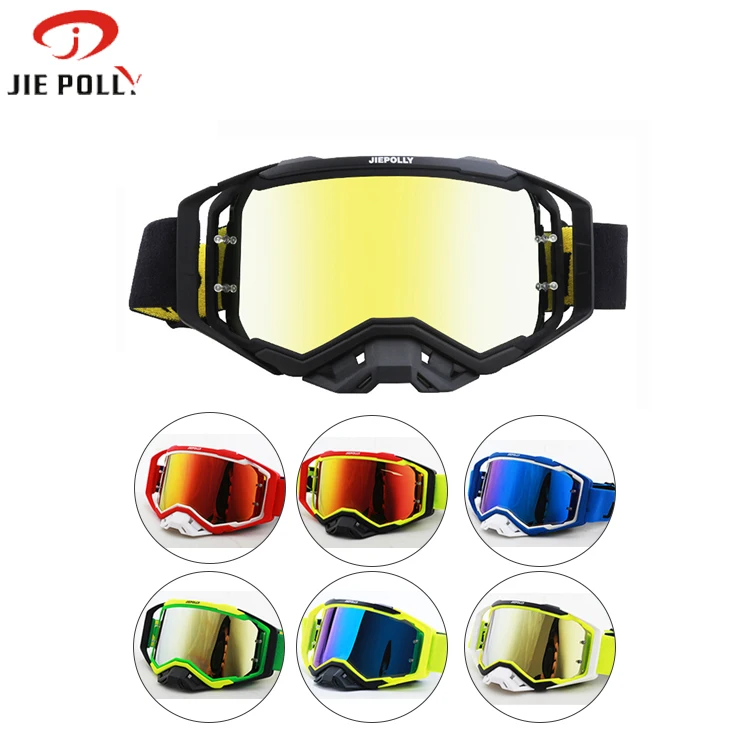 

Gafas Motocross Goggles Glasses MX Off-Road ATV Dirt Bike Motorcycle Helmets Goggles DH Glasses Replaceable Lens