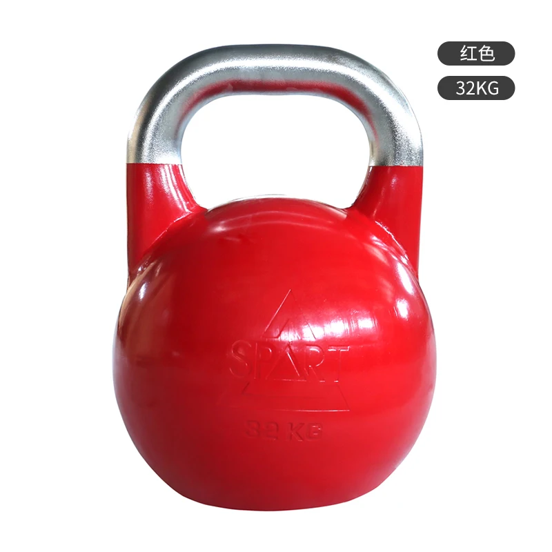 

Stock China Stock 12kg 16kg 24kg Custom Color Competition Stainless Steel Kettlebell