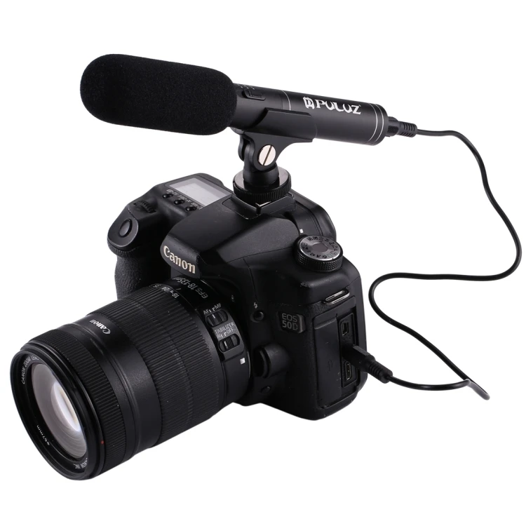 

Fast Shipment Professional DSLR DV Camera Mic Interview Condenser Video Shoot Microphone