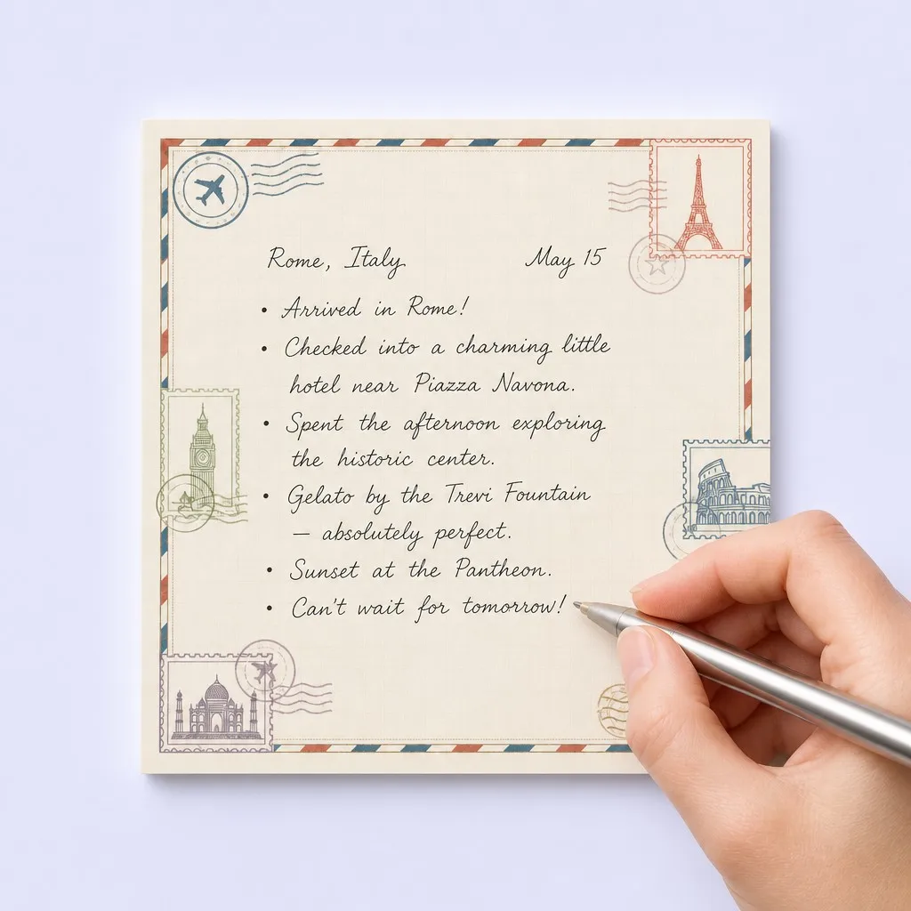 Maritime Odyssey Handwritten Entry