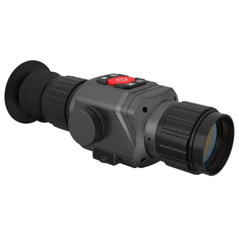 

Thermal Imaging Riflescope Monocular Crosshair Hotspot Hunting Trail Scope Infrared Night Vision Thermal Camera Telescope 300M