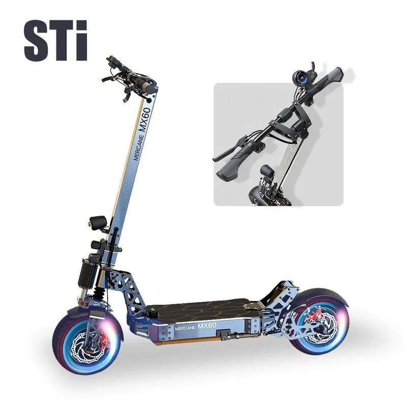 

Original 2000w electric scooters powerful 2400W mercane scooter dual motor mercane mx60