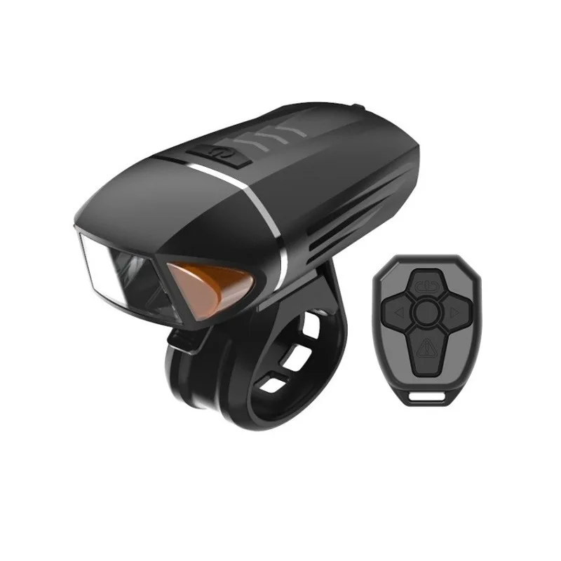 

Quanxin Bicycle front Light USB Charge Led Horn Siren Wireless Remote Control Bike light Alarm