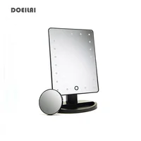

New Arrivals Portable Touch Screen Hollywood Make Up Vanity Mirror With 22 LED Light