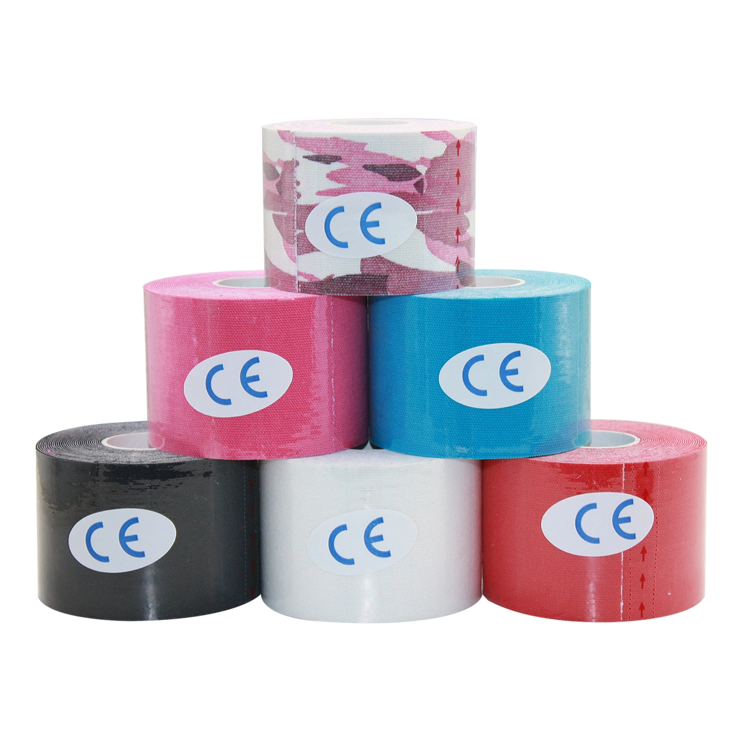 

Wholesale Fitness Experienced Staff Weightlifting Athletic Cure Kinesiology Tape, Orange/purple/green/yellow/blue/skin/black/white/red/cyan/pink/