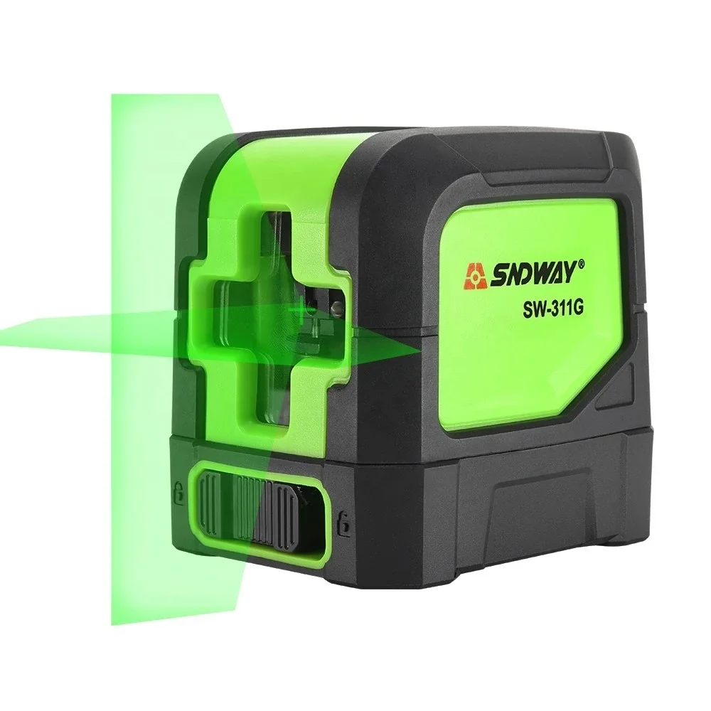 

SNDWAY 30pcs self leveling 2 lines Green Beam Cross Laser Level