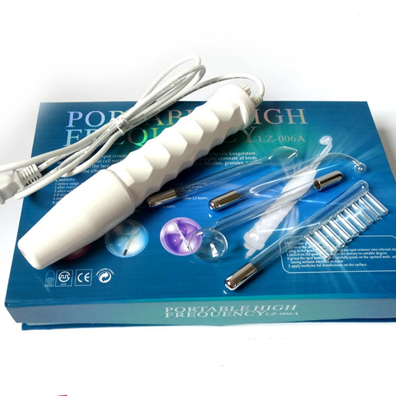 Portable high frequency electrotherapy glass tube high frequency electrotherapy instrument