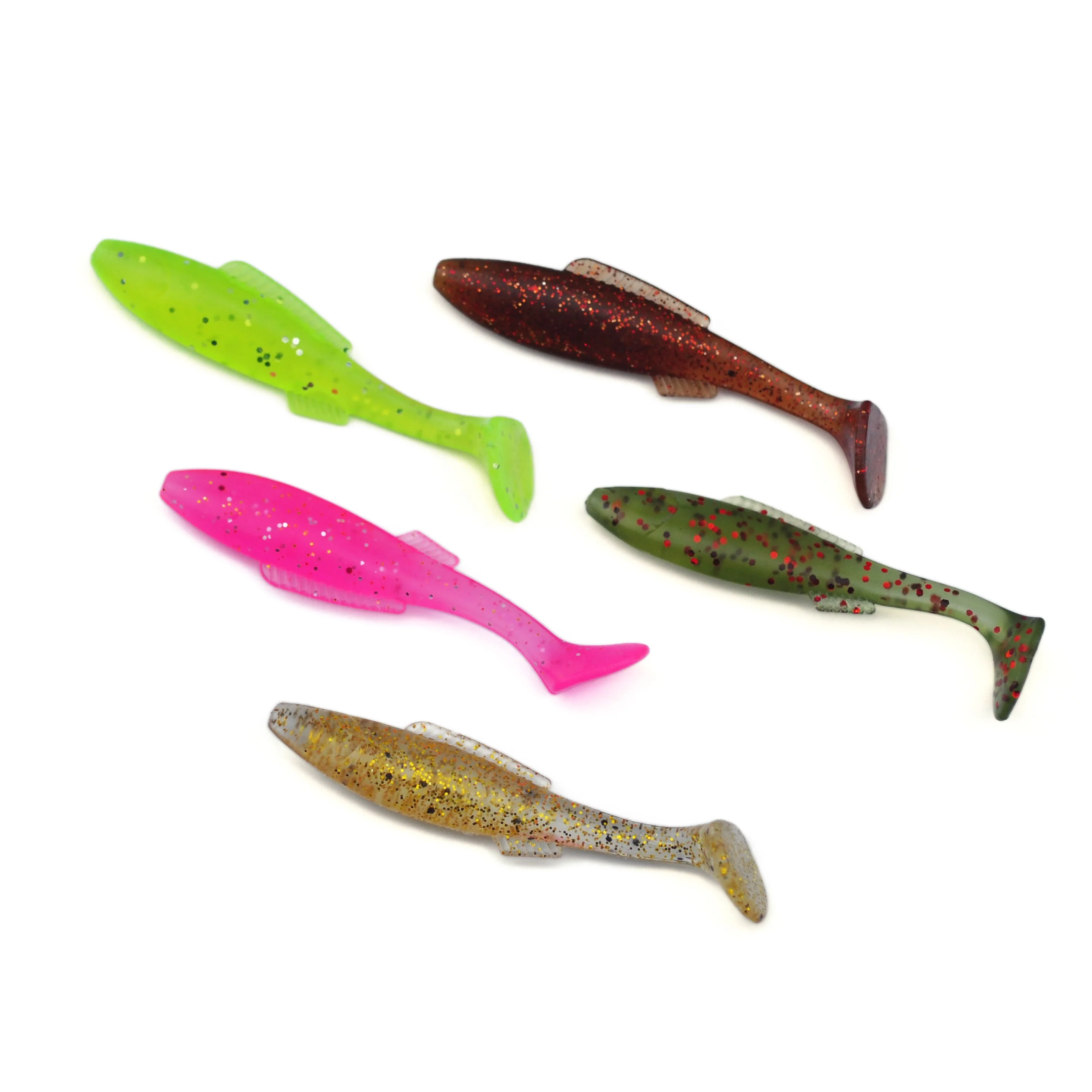 

Shad Bait Soft Plastic Fish Lure 85mm/5g Fishing Tail Wobbler T Tail Soft Lure Bait Soft Lure