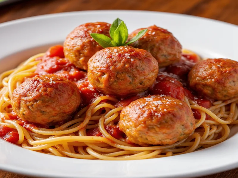 homemade meatballs for spaghetti