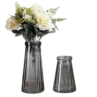 

Wedding Centerpiece Tall Cylinder Luxury Clear Home Decor Glass Flower Vase