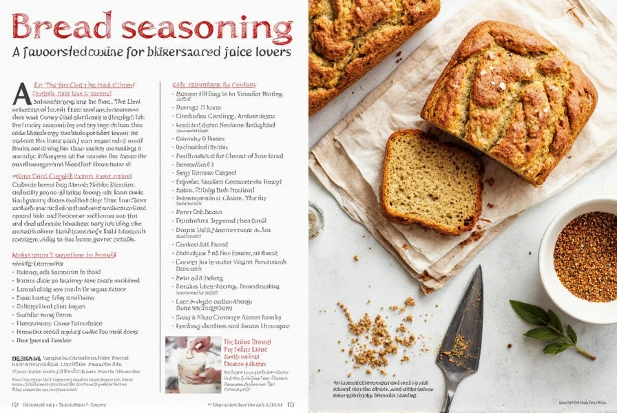Seasoning on Bread