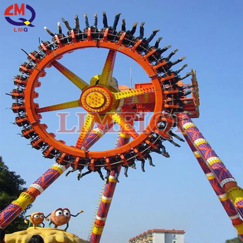 Amusement Park Rotating Flying Ufo Rides Big Frisbee Swing Hammer Pendulum Buy Swing Amusement