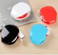 

2020 factory Perfect Gift Retractable Mini Cord Winder Recoil AUTOMATIC Cable Winder with custom logo