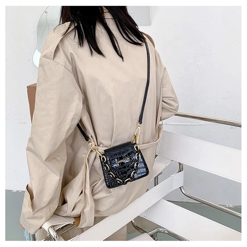 

Summer Laser Snakeskin Purses Girls Mini Bags Crossbody Serpentine Sling Women Bags