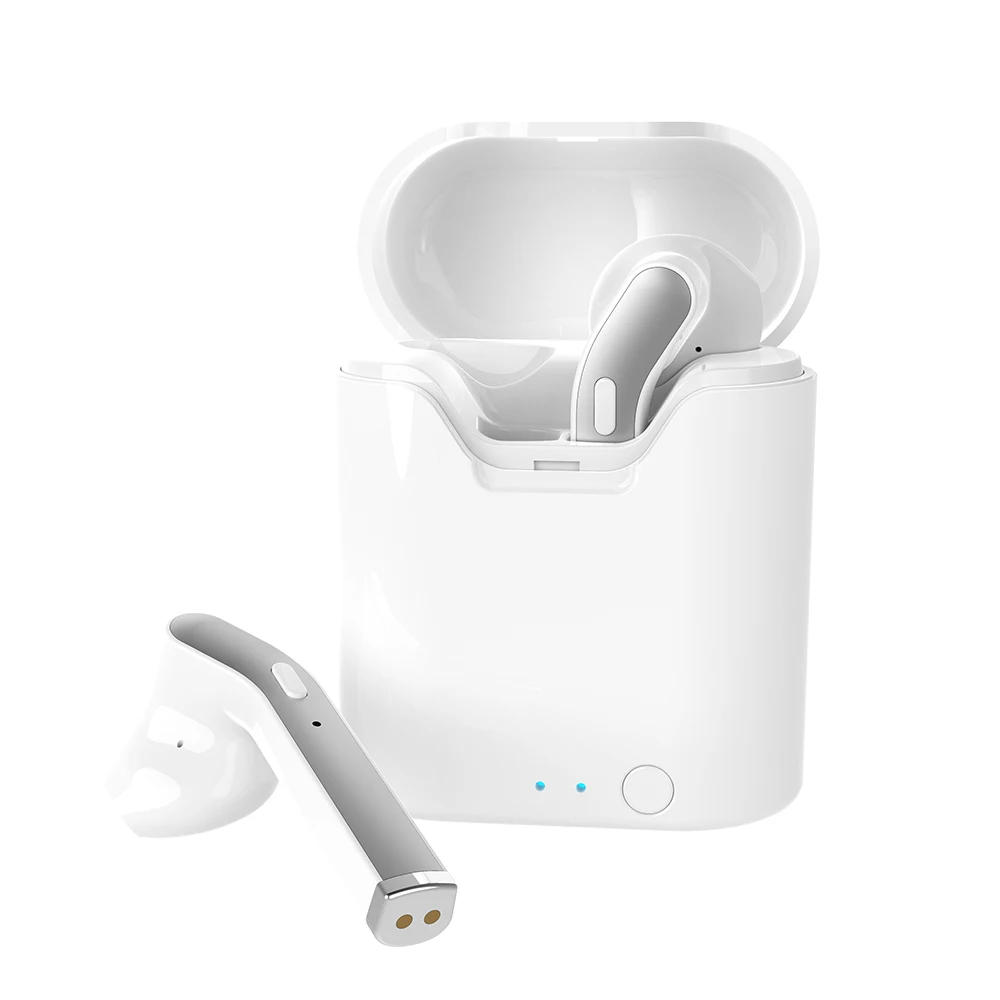 

H17T Premium Handfree Wireless Earbuds True Waterproof Sports Stereo Tws 5.0 Bt Earphone, Black,white