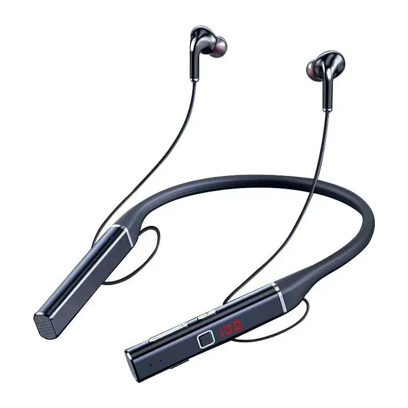 

100 hours neckband blooth wireless headset long battery neckband earphone wireless