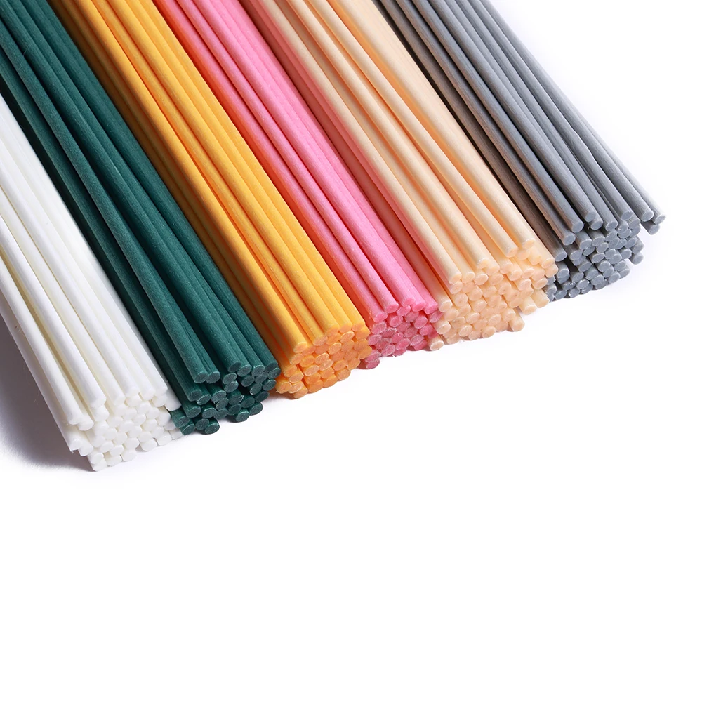 

Multi Color Fiber Diffuser Reed Sticks/synthetic Sticks/fragrance Absorbing Wicks Air Fresheners Opp Bag, Customized color