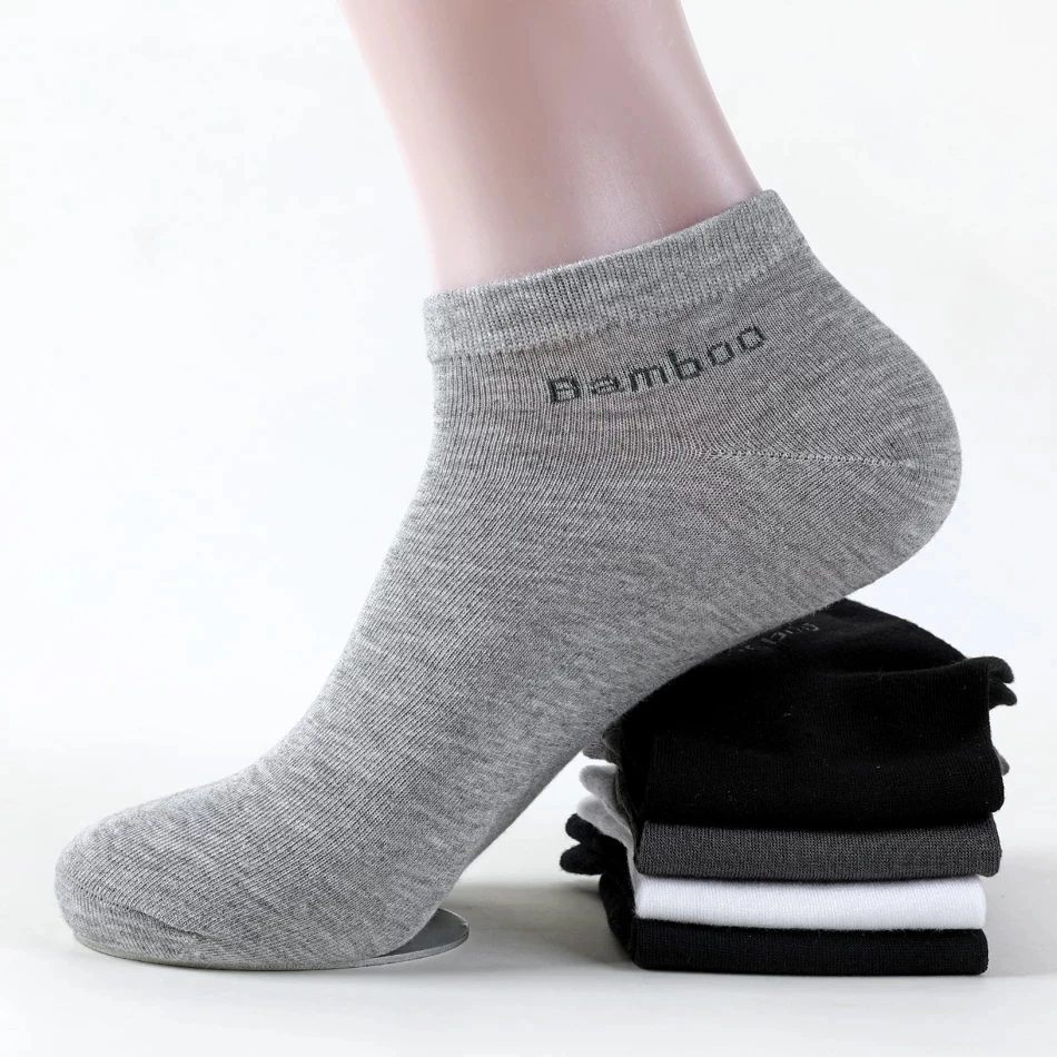 

High Quality Breathable Bamboo Fiber Casual Ankle Socks, Custom color