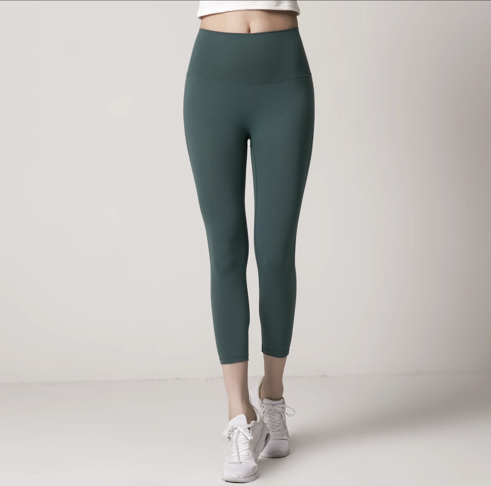 

new custom high quality quick dry stretchy cropped yoga tights seamless sport fitness women butt lift yoga pants