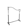 Elegant metal adjustable garment rack
