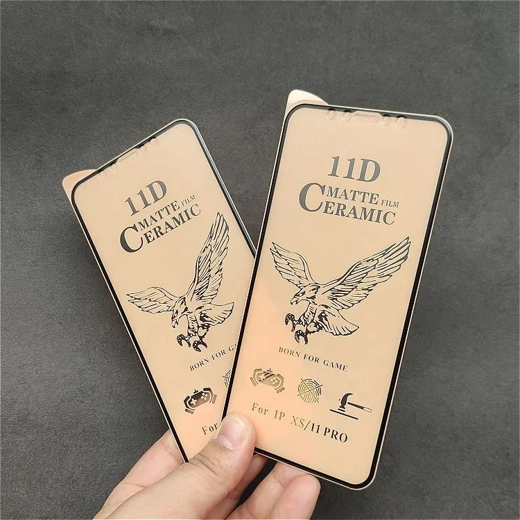 

Nano shock film for iphone 7 screen protector for realme 7 ceramic matte screen guard glass mobile screen protector for a20s, Black, white