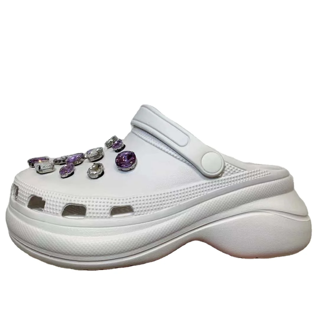 

2021 high quality Fashion Platform croc for women Charms for clogs women's clogs