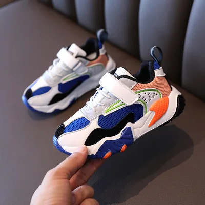 

The Latest Popular Hook Loop Boys Girls Kids Sneaker Children's Casual Shoes, Gray/green/black