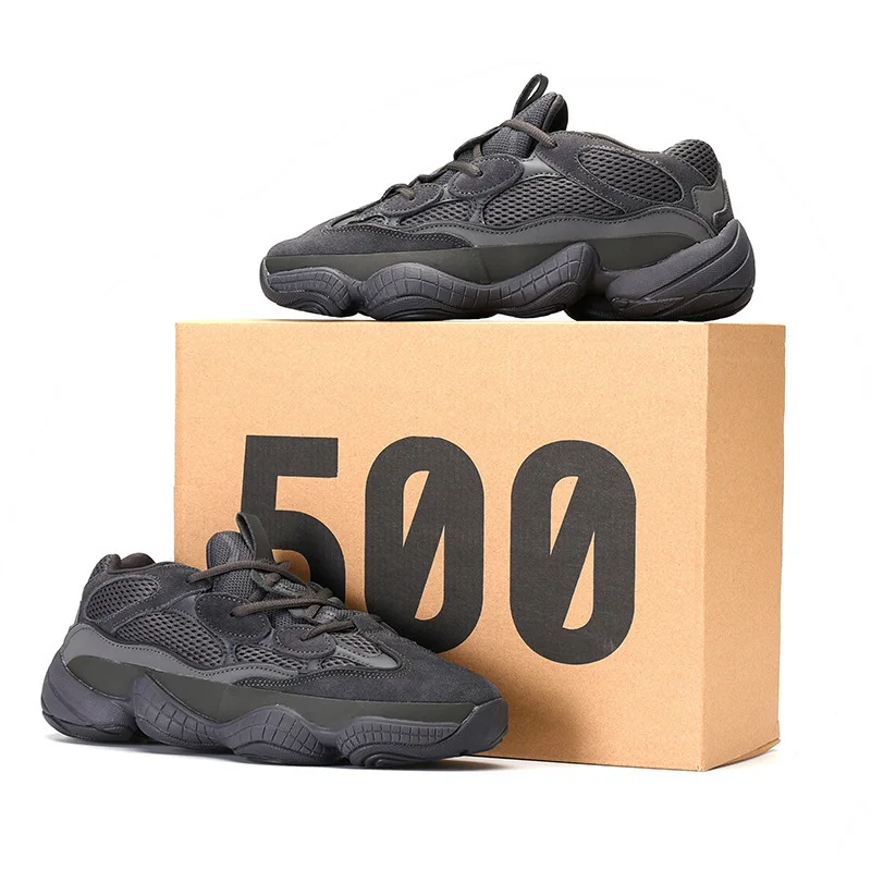 

2021 Latest Design Good Quality Casual Sports Shoes Original Brand Logo Yeezy 500 Men Custom Sneakers