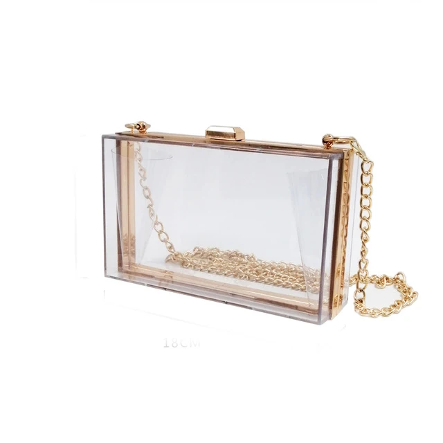 

Wholesale Messenger Bag for Women Fashion Clear luxury Cosmetic Handbag Clutch