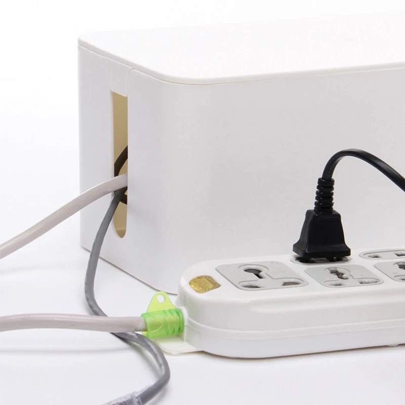 

Power socket storage box anti-dust water proof plastic container box