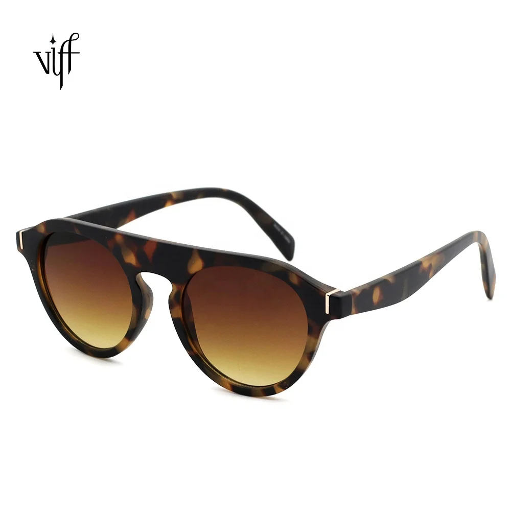 

VIFF HP20561 Factory Direct Sell Sunglasses Vintage Men Shades Popular Round Shape Sunglasses Custom Logo Sunglasses