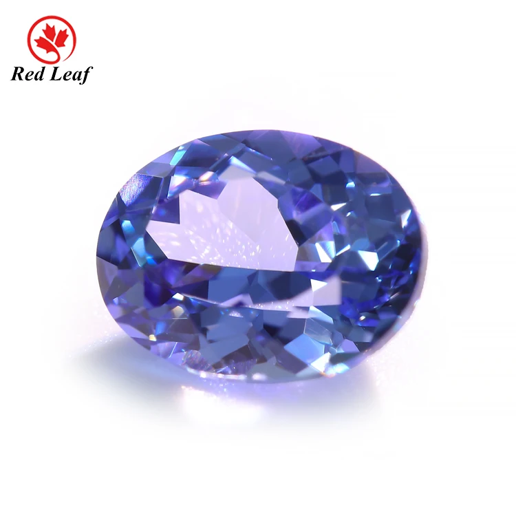 

Redleaf gems wholesale multicolor oval shape light blue sapphire stone lab grown gems