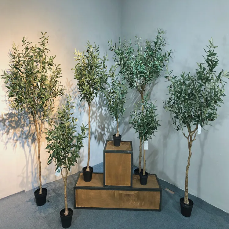 

Modern artificial green olive tree for garden decoration
