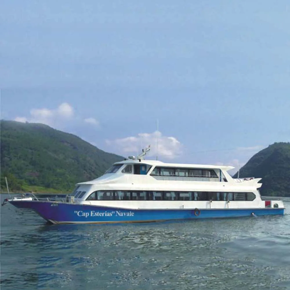 

140seats Steel hull Passenger ferry Ship 26.8m coastal commercial sightseeing Double body high speed passenger ship