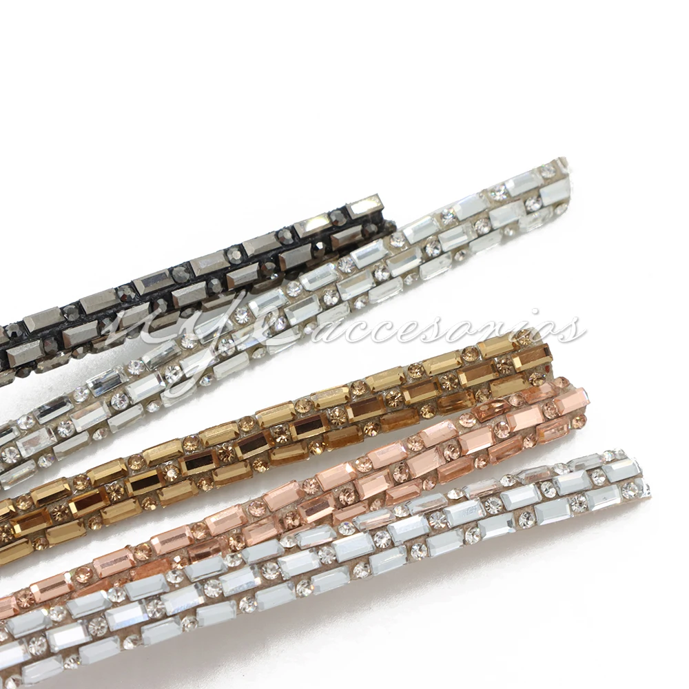 

2021 new hot style rhinestone strips, DIY sandals with rhinestones, shoe materials and clothing accessories