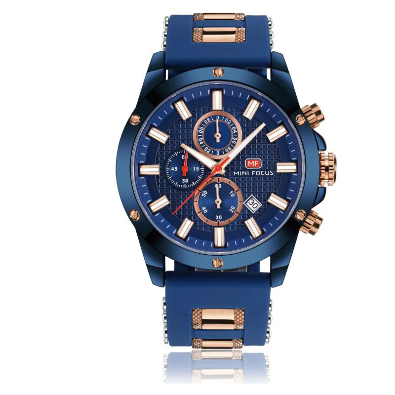 

Mini focus 0089 unique chrono watches men wrist sports men watch chronograph