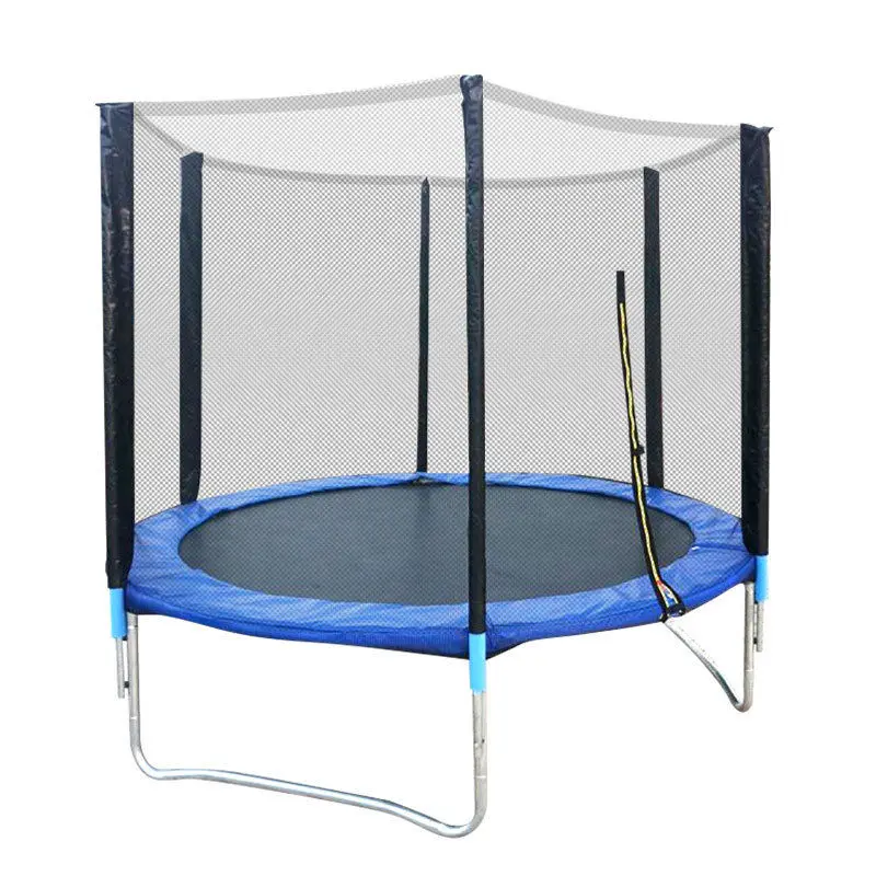 

Foldable Hexagon Outdoor 10ft 12ft Trampoline with Safety Enclosure Net /Ladder Trampoline Kids, Customized colorful