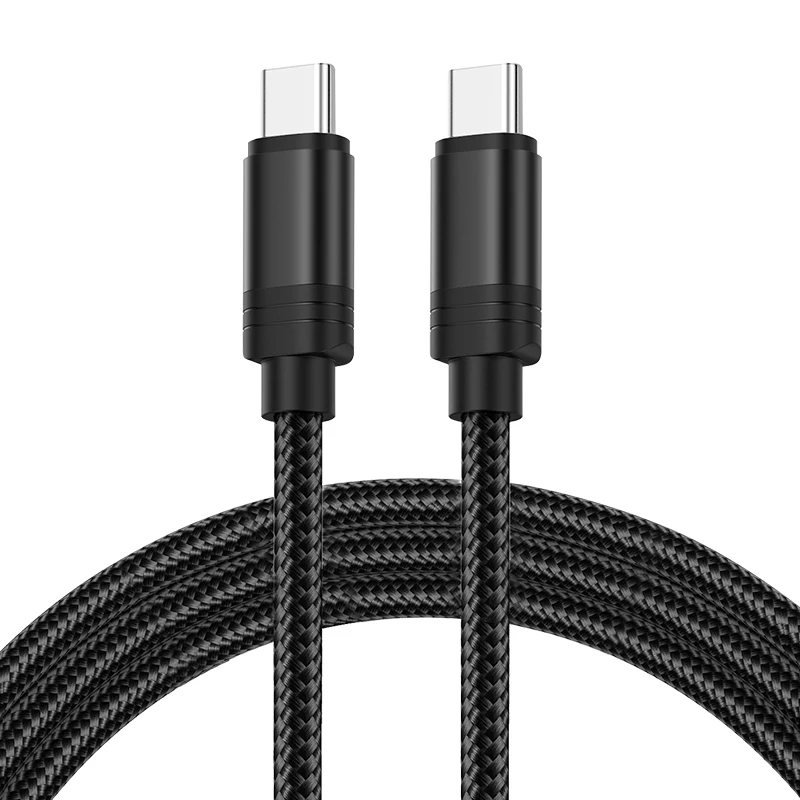 

OEM USB C cable 3.3ft 6.56ft 9.8ft big Nylon Braided Fast Charging Type c to C cable Fast transmission For iphone Samsung