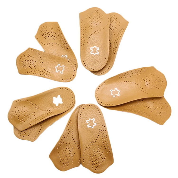 植物鞣制合成鞋跟支撑羊软木塞健康牛皮绿色泡沫1 2皮革鞋垫