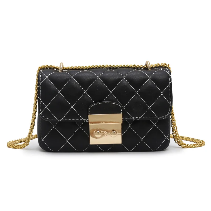 

Mini bag Cheap Price Ladies sling bag sets PU sling bag small chain for woman