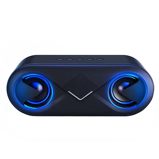 

HD Sound and Bass Portable Stereo Wireless Speaker with Wireless BT V5.0