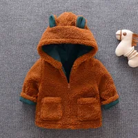 

2019 winter children's jacket boy baby winter kid's clothing baby casual Teddy cashmere coat thickening jackets coat kids