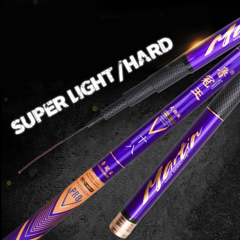 

Super hard taiwan fishing rod 2.7m-7.2m high carbon fiber telescopic fishing rod hand rod