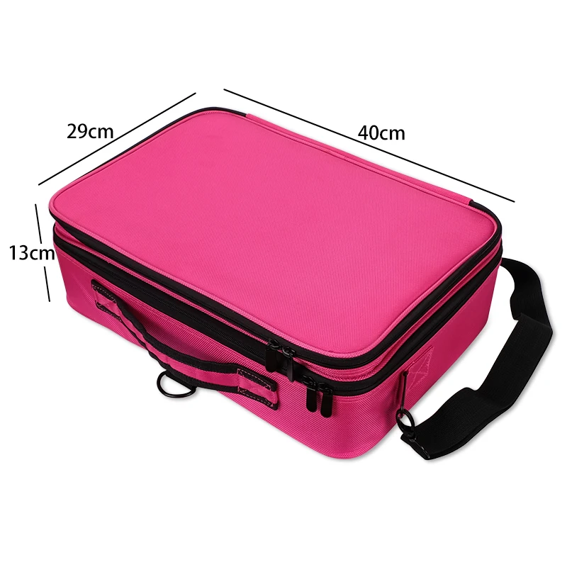 OEM Custom Makeup Case With Professional Storage and Small Customized Cosmetic Case details