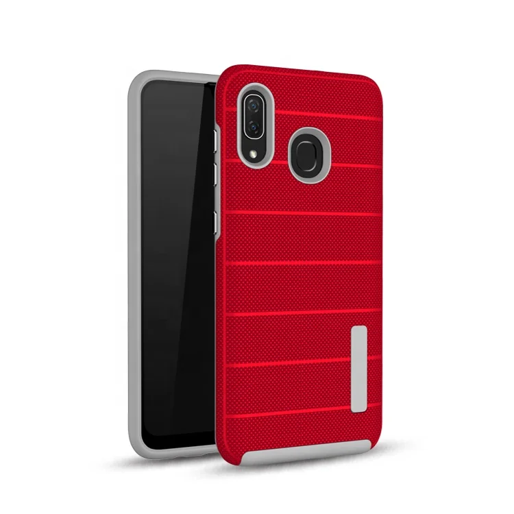 

Trade assurance anti-slip combo tpu pc phone case For Samsung A20 A30 back cover, Multi-color, can be customized