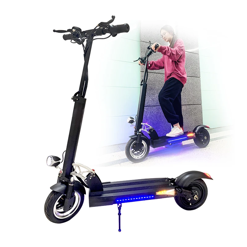 

Factory Cheap Price 2021 New Design Foldable 2 Wheels 10 Inch Free Shipping Hot Sale Electric Scooters, Black