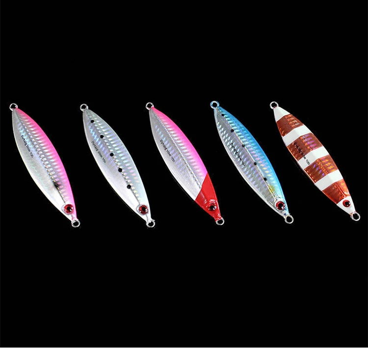 

Wholesale 60g fishing slow jig lure for saltwater, 5 colors