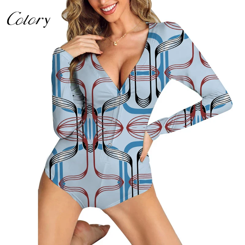 

Colory Women's Holiday Loungewear Romp Winter Clothes Women Sleepwear, Picture shows